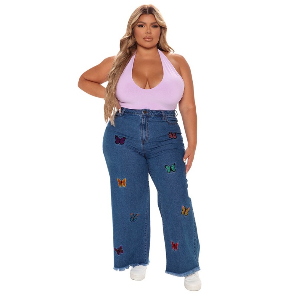 Flared jeans